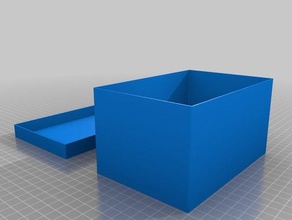 mon paramétrique personnalisé arrondie box2 les conteneurs 3d print model - Mito3D