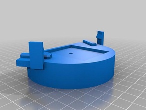 damper hokey puck ancubic kossel v2 3d yazıcı aksesuarlar kasnak 3d print model - Mito3D