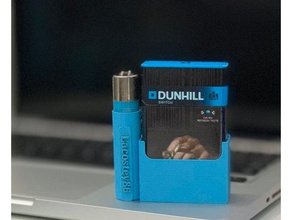 clipper cigarette holder accessories case lighter 3d print model - Mito3D