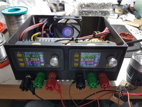 dual dps5005 lab power supply electronics powersupply 3d print model - Mito3D