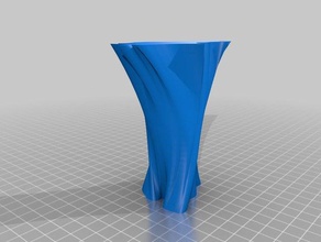 broncos lissée vase 3d de l'impression logo denver 3d print model - Mito3D