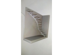 stair buildings structures spiral stairs 3d print model - Mito3D