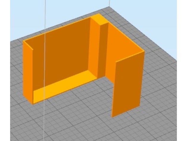 ender 3 psu fan kapağı susturucu 3d yazıcı aksesuarlar kapak 3D print model - Mito3D