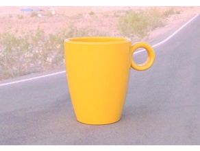 mug household coffee 3d print model - Mito3D