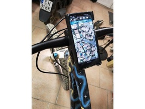 huawei p20 mtb de apoyo deporte al aire libre la bicicleta smartphone 3d print model - Mito3D