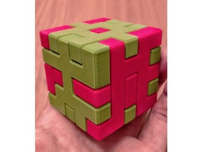franckys puzzle cube puzzles 3d print model - Mito3D