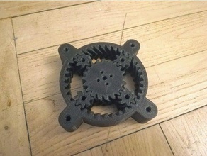 planetary gears holes mount hobby gearbox 3d print model - Mito3D
