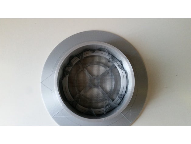 rejilla de ventilación 95 cm diámetro diy 3D print model - Mito3D