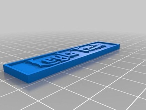 il mio nome personalizzato tag customizer i segni loghi 3d print model - Mito3D