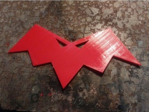 redhood outlaw 52 3d printing chestlogo cosplay accessory 3d print model - Mito3D