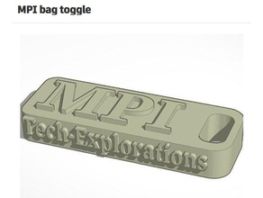 mpi zipper housing clip accessories 3d print model - Mito3D