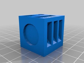 benchy cube perfect torture test your 3d printer printing benchmark bridging creality ender 3 design ghosting overhang retraction-test 3d print model - Mito3D