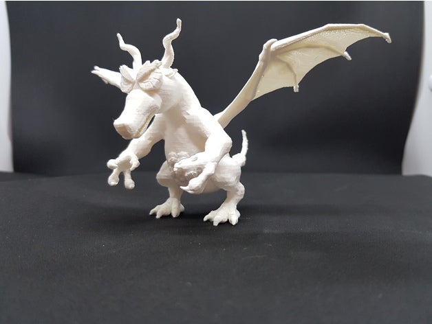 dragonio creatures fantastic fantasy spore stilteg wing 3D print model - Mito3D