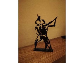 sogno sculture danza 3d print model - Mito3D