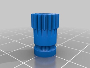 bondtech gear model 17 teeth 3d printer extruders 3d print model - Mito3D