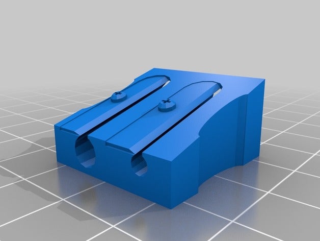 aiguisoir solide 3d stampa 3D print model - Mito3D