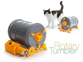 rotary tumbler hobby arduino rock 3d print model - Mito3D