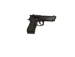 caso di usb 2 office pistola 3d print model - Mito3D