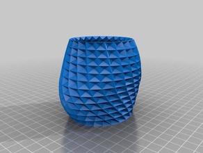 meu personalizados vaso gerador decoração 3d print model - Mito3D