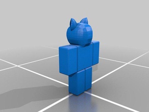 mi roblox avatar de juguete juego accesorios 3d print model - Mito3D