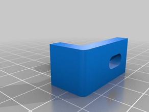 clamp tronxy x1 control box base no need drill acrylic 3d printers 3d print model - Mito3D