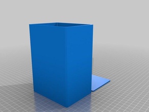 meine angepasste customizer box Deckel Schraube Löcher diy 3d print model - Mito3D