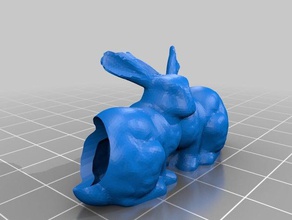 b&uacuten&ntildey decor bunnies bunny cthulhu evil call 3d print model - Mito3D