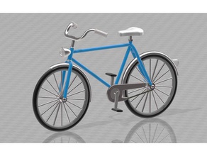 bisiklet h0 ho ölçekli iş ilerleme araç ölçek tren modeli model trenler sahne 3d print model - Mito3D