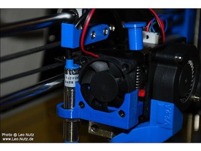 anet a8 ventilador trasero de 12 mm sensor montaje 3d la impresora partes actualización leo 3d print model - Mito3D