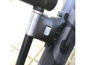 kryptonite ulock şişe mount adaptörü spor açık havada bisiklet 3d print model - Mito3D