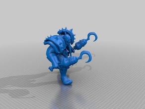 wow grogmar total do personagem esculturas de vídeo videogame jogo jogos warcraft mundo 3d print model - Mito3D