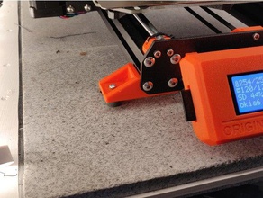 prusa mk3 stabilizing feet using original rubber 3d printer accessories i3 stability stabilizer 3d print model - Mito3D