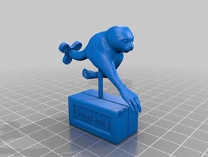 cancer du chat art dank mèmes épicé 3d print model - Mito3D