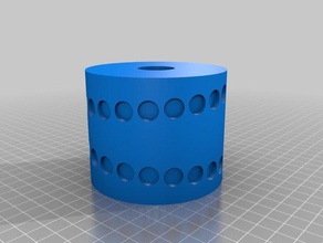 rotary v-gate motore a magneti modello ingegneria 3d print model - Mito3D