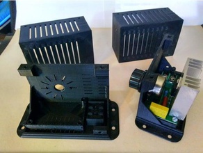 case voltage regulator adjustable motor speed electronics boitier rgulvitesse moteur vitesse 220 3d print model - Mito3D