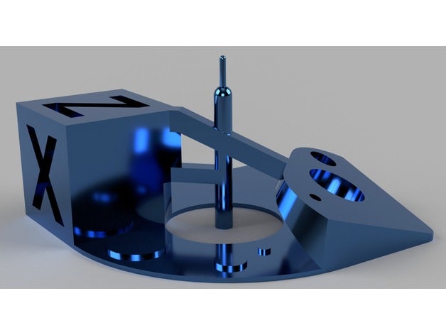 extra xyz calibration cube 3d printer accessories 3D print model - Mito3D