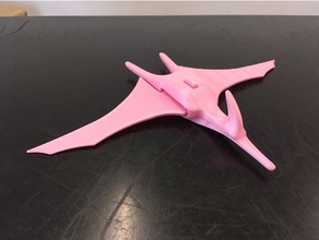flapping pterodactyl mechanical toys 3d print model - Mito3D