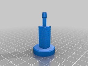 free-standing stone -w - chanfrado da base de dados biologia 3d print model - Mito3D