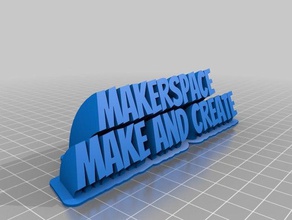 maker ofis özelleştirilmiş 3d print model - Mito3D