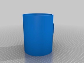 a minha caneca personalizada cozinha jantar 3d print model - Mito3D