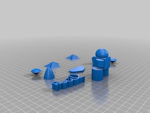 robô ra&uacutel cuenca montilla 3d impressão 3d print model - Mito3D