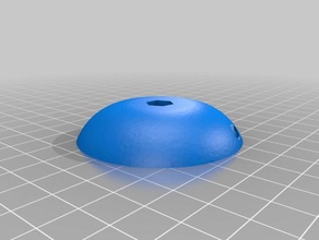 Saugnapf-dome-Loch interactive Kunst 3d print model - Mito3D