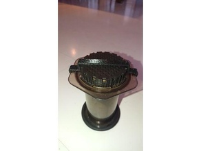 aeropress-filter-cap-clip-on Küche Essen Kaffee 3d print model - Mito3D