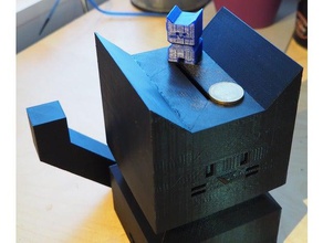 cali cat catty bank animals 3d print model - Mito3D