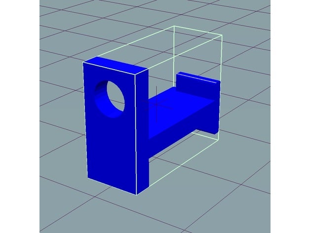 holder led strip decor mount 3D print model - Mito3D