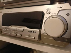 manopola del volume technics eh 770 stereo di sostituzione parti 3d print model - Mito3D
