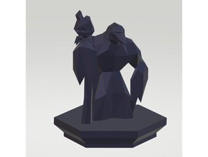 chaman raven creatures boardgame rpg tabletop 3d print model - Mito3D