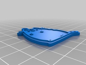 pusheen Schlüsselbund 3d Drucker Zubehör 3d print model - Mito3D