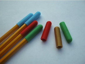 lápiz tapones protectores de plomo los hogares suministros la escuela útil 3d print model - Mito3D