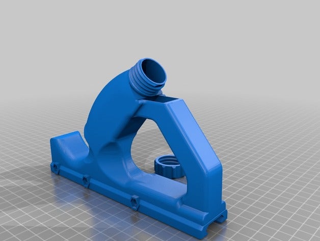 cqr fore grip screw top compartment other 3D print model - Mito3D